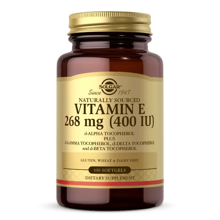 SOLGAR Vitamin E - Vitamin E 268 mg 400 IU (100 Kapseln)