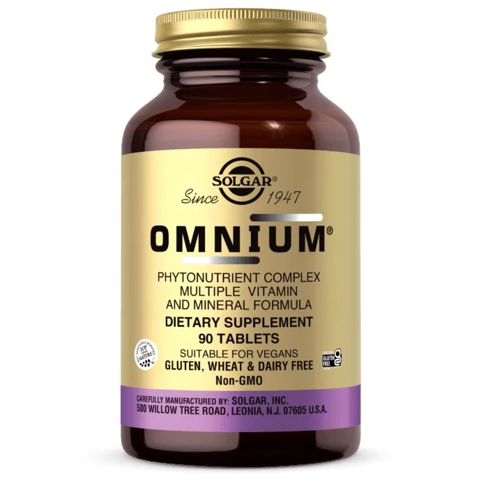 SOLGAR Omnium - Phytonährstoff-Komplex (90 Tabletten)