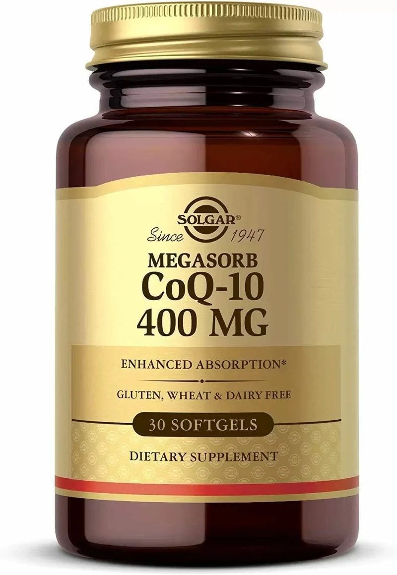 SOLGAR Megasorb CoQ-10 400 mg - Coenzym Q10 400 mg (30 Kapseln).