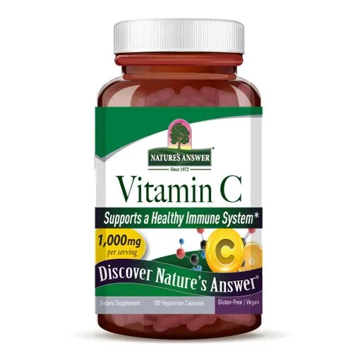 NATURE'S ANSWER Vitamin C 1000 mg - Vitamin C (100 Kapseln)