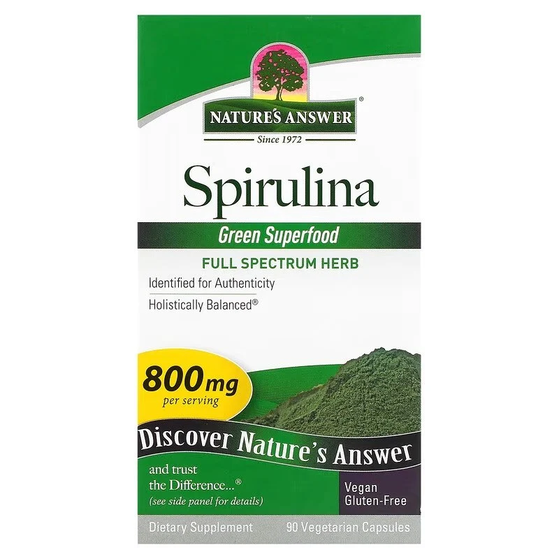 NATURE'S ANSWER Spirulina (90 Kapseln)