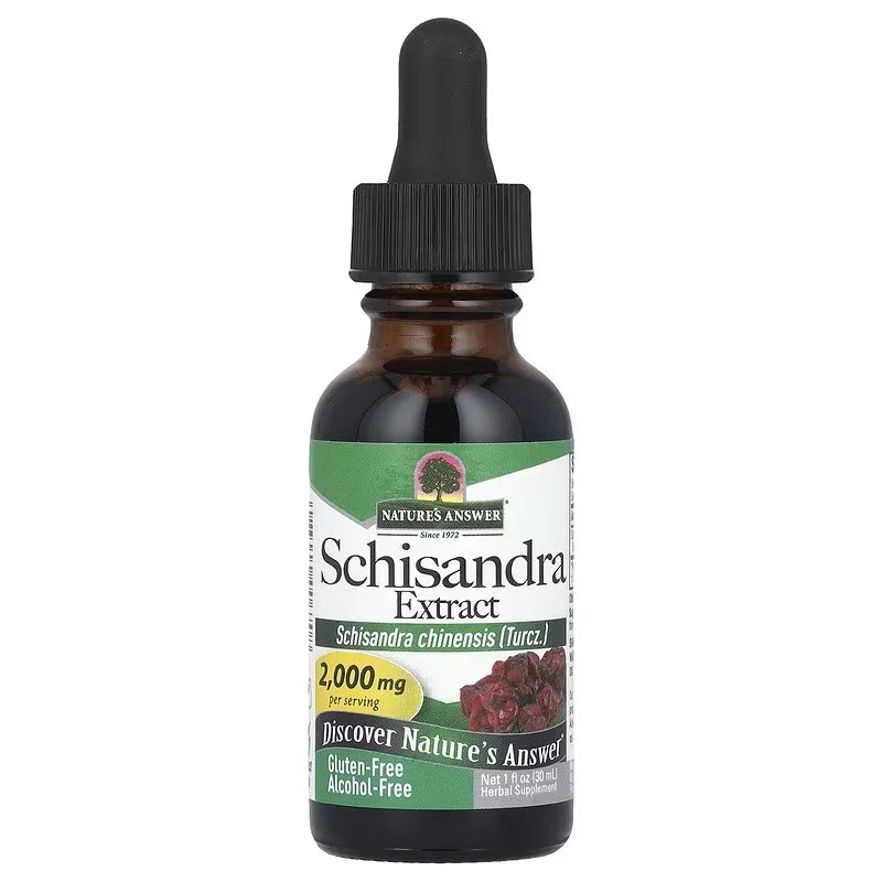NATURE'S ANSWER Schisandra-Extrakt - Chinesischer Zitrusextrakt (30 ml)