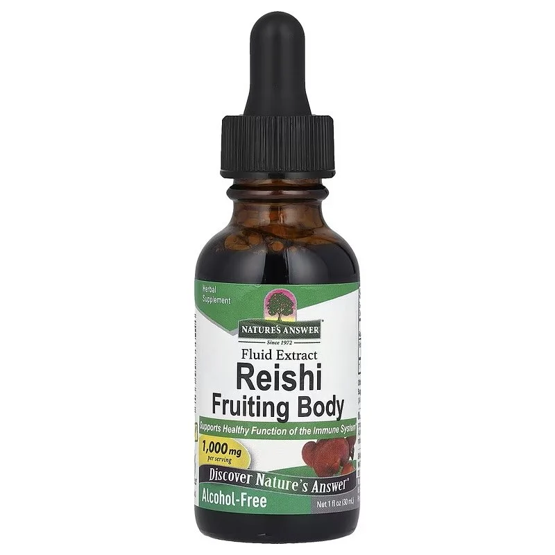 NATURE'S ANSWER Reishi-Fruchtkörper-Extrakt (30 ml)