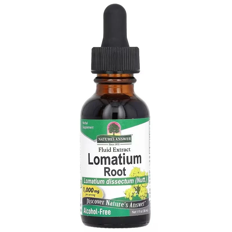NATURE'S ANSWER Lomatium-Wurzel (30 ml)