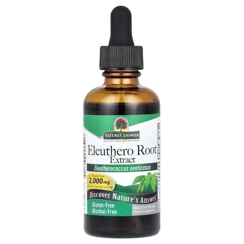 NATURE'S ANSWER Eleuthero-Wurzel-Extrakt - Eleuthero-Wurzel-Extrakt (60 ml)