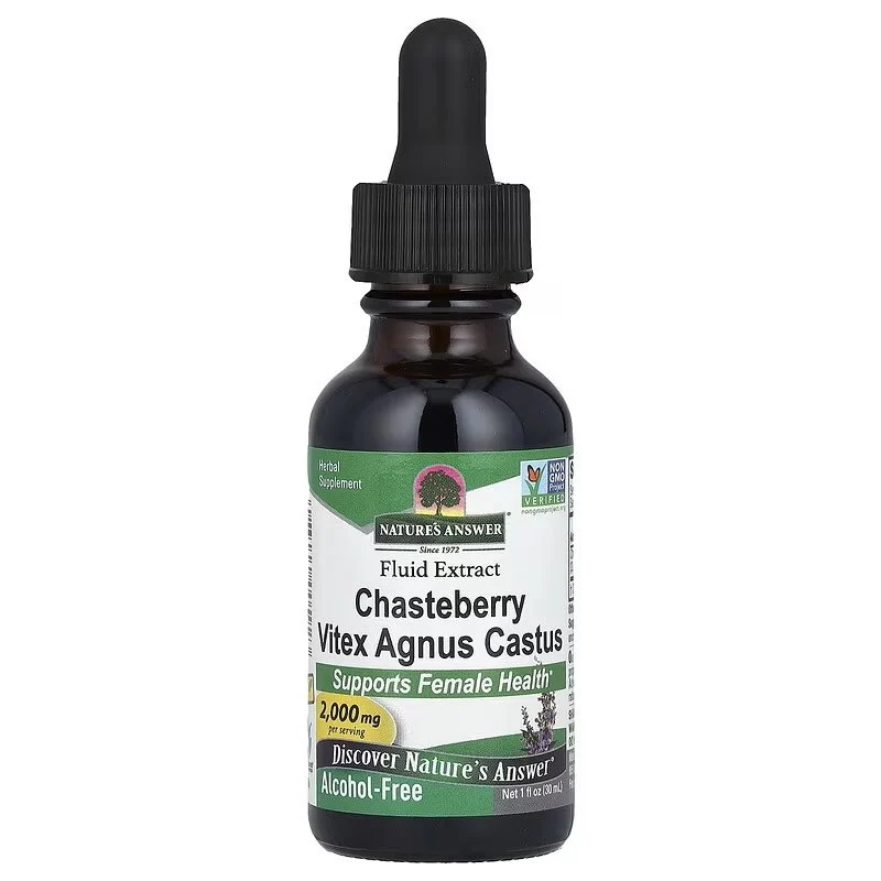 NATURE'S ANSWER Keuschheitsbeere Vitex Agnus Castus - Gewöhnliche Keuschheitsbeere (30 ml)