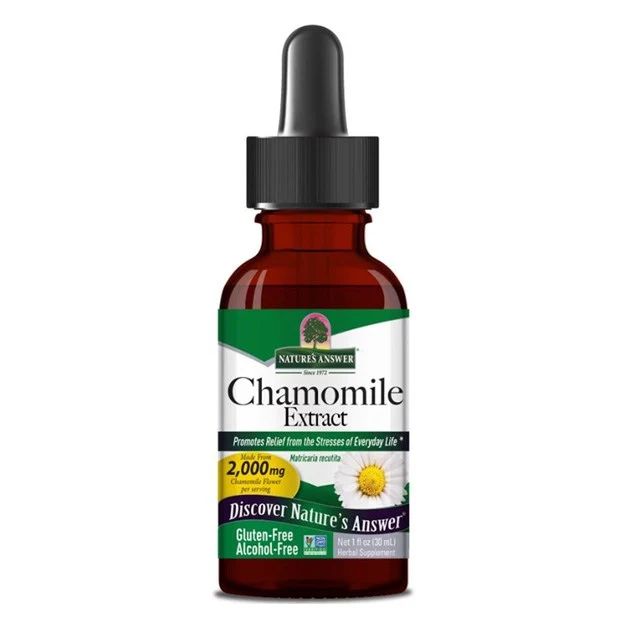 NATURE'S ANSWER Kamille Flüssigextrakt - Kamillenblütenextrakt ( (30 ml)