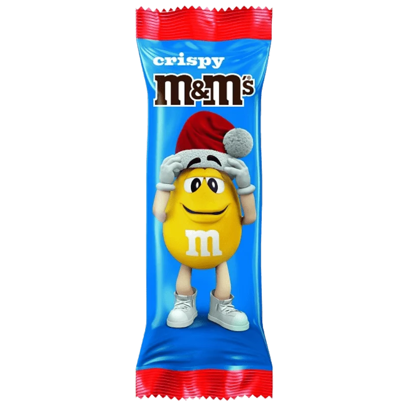 M&M's Knusprige Vollmilchschokolade Santa 29 g