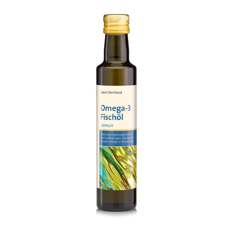 KRAUTERHAUS SANCT BERNHARD Fischöl Omega 3 - Zitronengeschmack (250 ml)