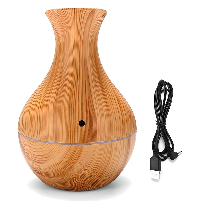 RETOO Luftbefeuchter - Öldiffusor - USB braun, hoch (2 W)