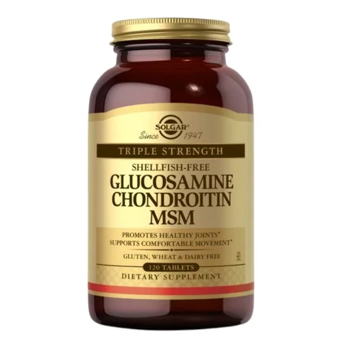 SOLGAR Glucosamin, Chondroitin, MSM (120 Tabletten)