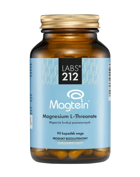 LABS212 Magnesium L-Threonat Magtein - Magnesium L-Threonat (90 Kapseln).