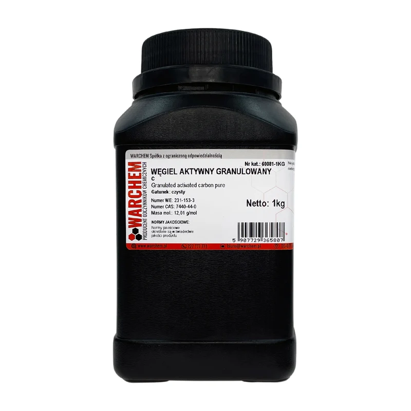 ACTIVE CARBON GRANULATED - rein 1kg WARCHEM
