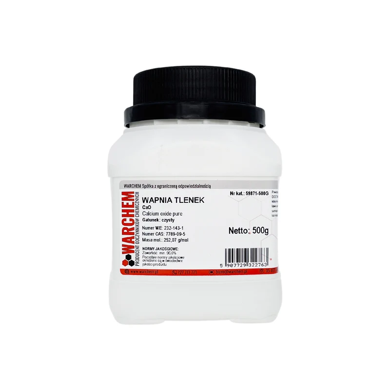 KALZIUMOXID - rein 500g WARCHEM
