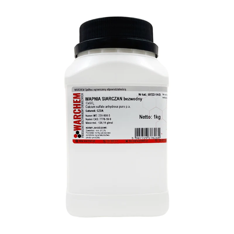 CALCIUM SULPHATE wasserfrei - CZDA 1kg WARCHEM