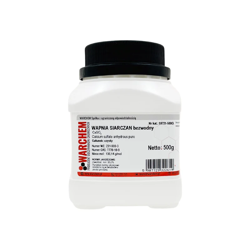 CALCIUM SULPHATE wasserfrei - rein 500g WARCHEM