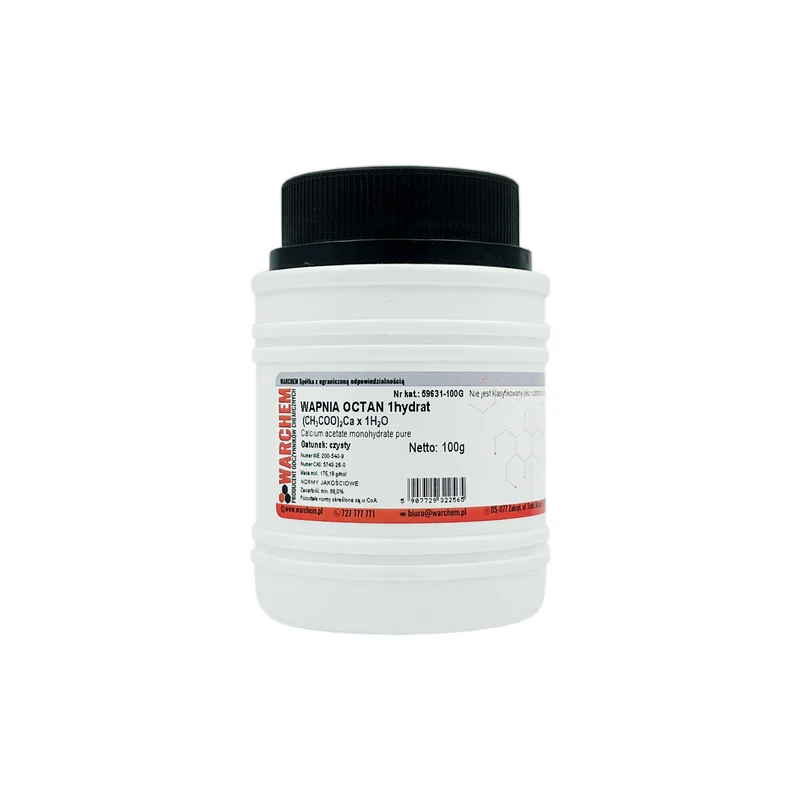 CALCIUM ACETATE 1hydrate - rein 100g WARCHEM