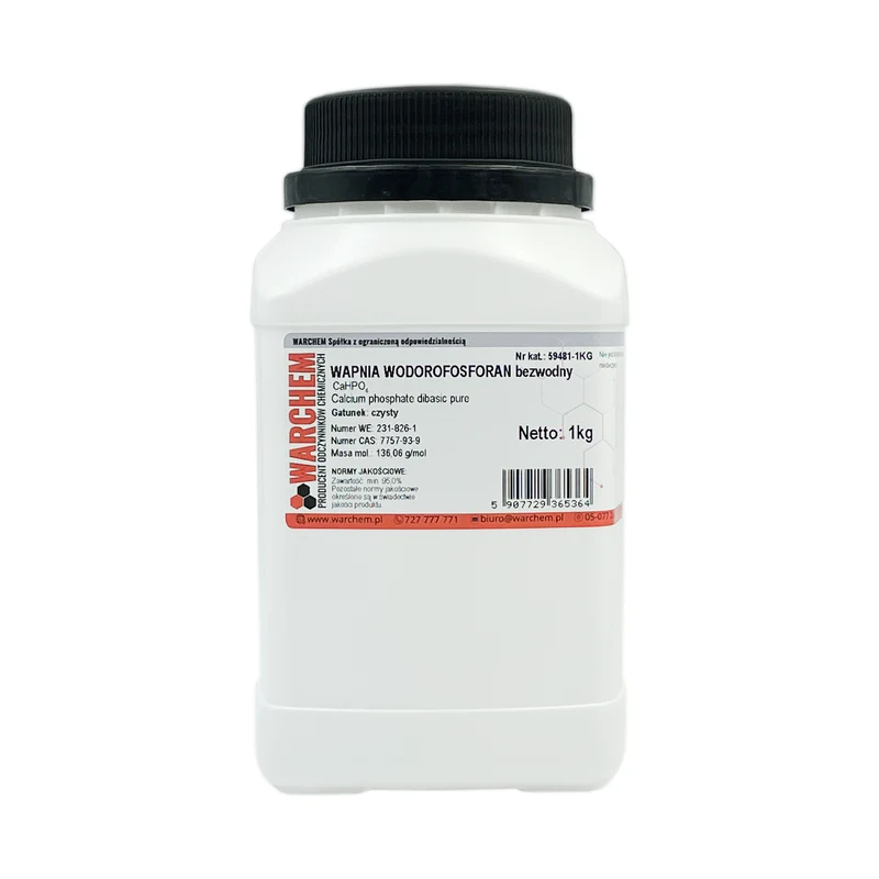 CALCIUM HYDROGEN PHOSPHATE wasserfrei - rein 1kg WARCHEM