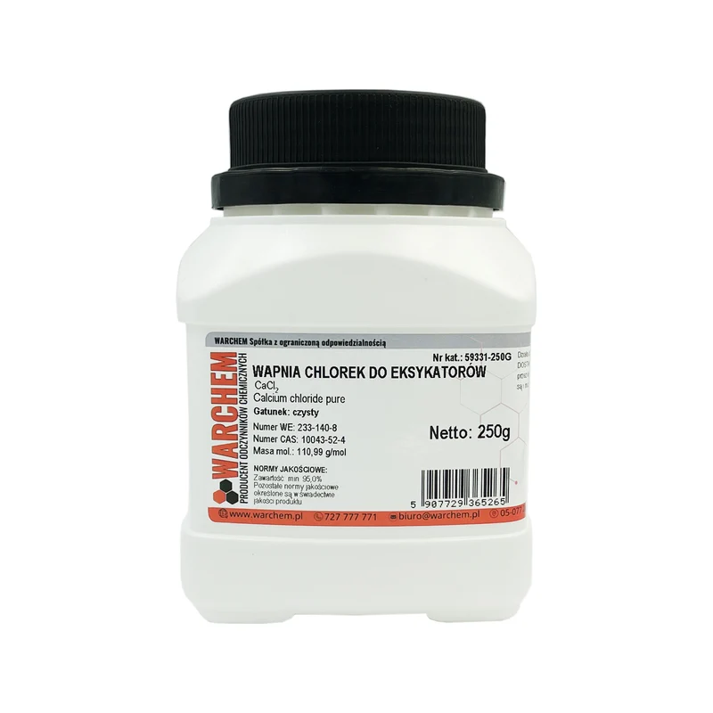 CALCIUM CHLORIDE FOR EXCISATORS - rein 250g WARCHEM