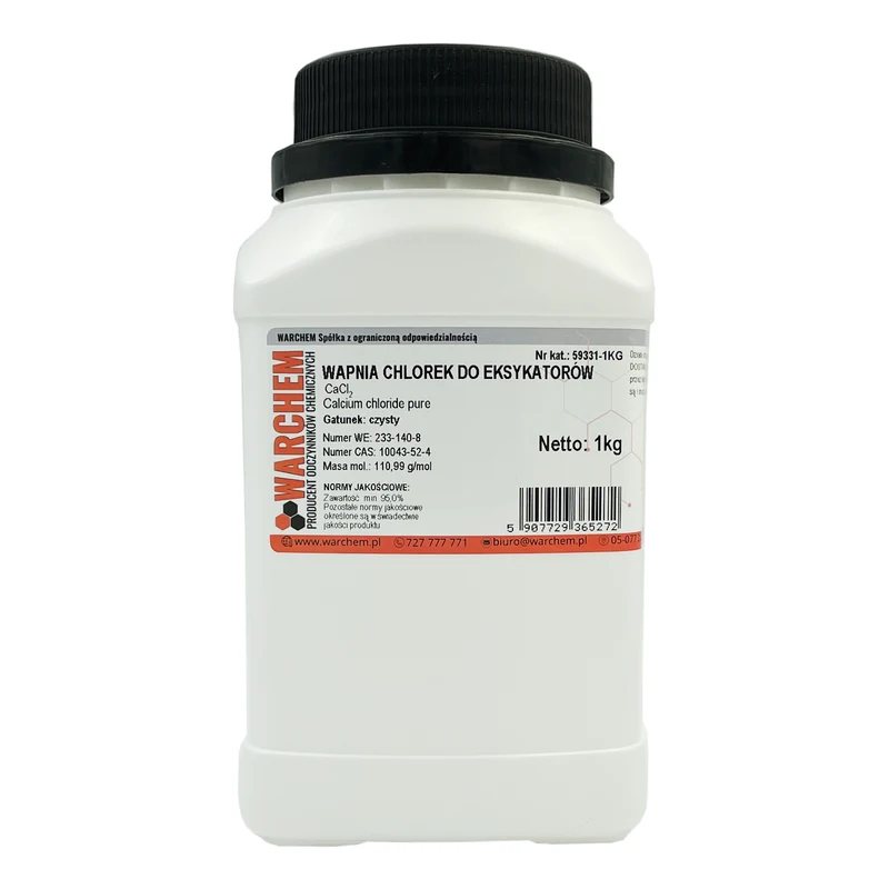 CALCIUM CHLORIDE FOR EXCISATORS - rein 1kg WARCHEM