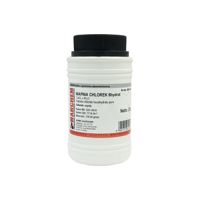 CALCIUM CHLORIDE 6hydrate - rein 250g WARCHEM