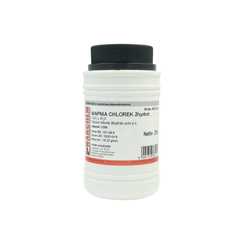 CALCIUM CHLORIDE 2-hydrate - CZDA 250g WARCHEM