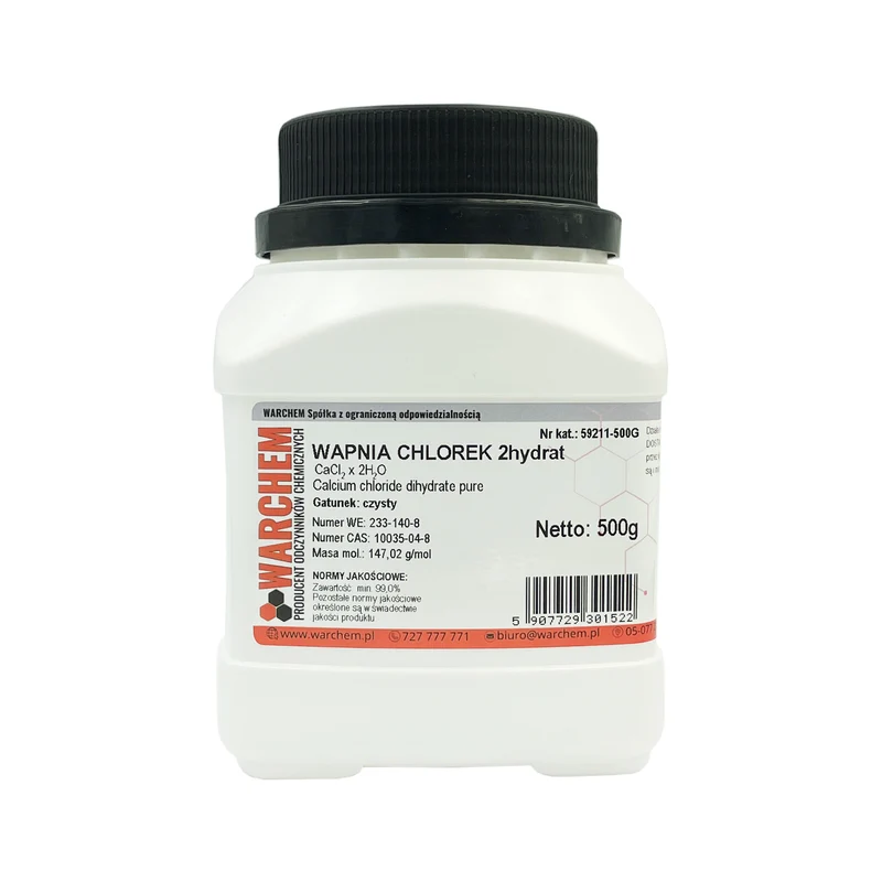 CALCIUM CHLORIDE 2-hydrate - rein 500g WARCHEM