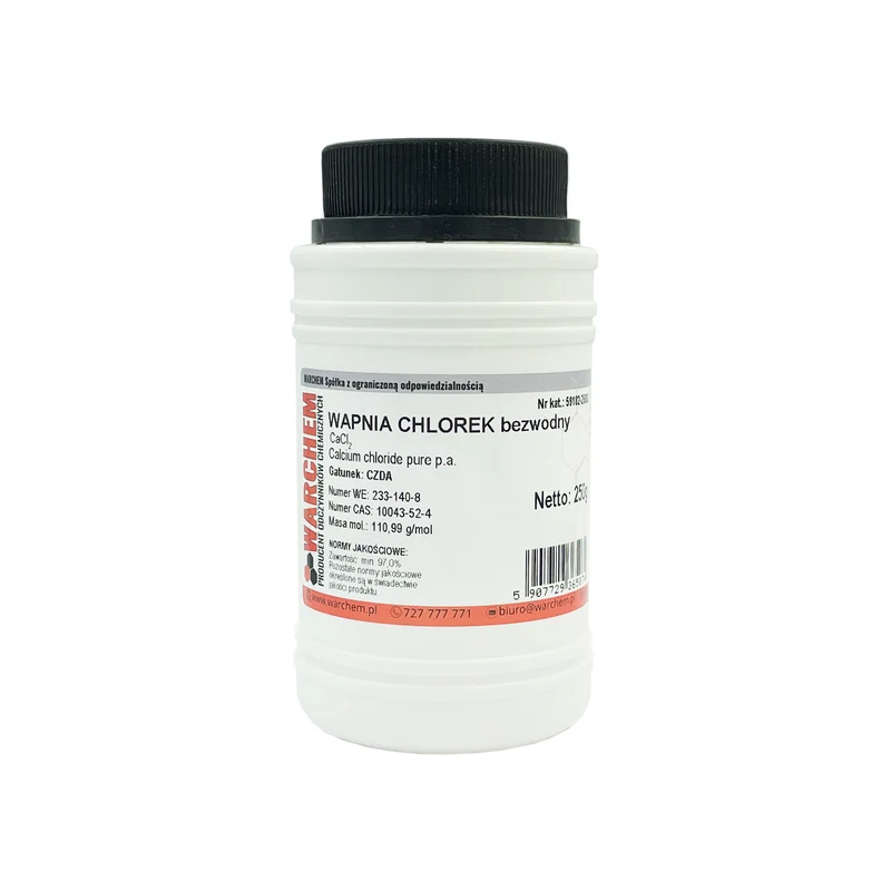 CALCIUM CHLORIDE wasserfrei - CZDA 250g WARCHEM