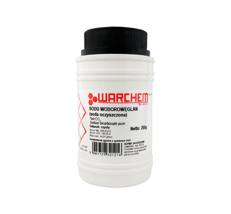 SODIUM HYDROGEN CARBONATE - rein 250g WARCHEM