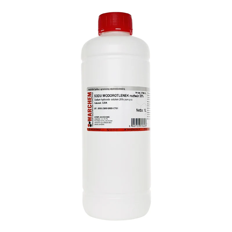 SODIUM HYDROXIDE Lösung 20% - CZDA 1L WARCHEM