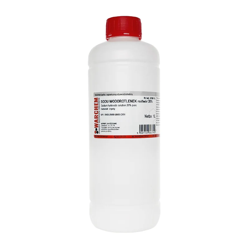 SODIUM HYDROXIDE Lösung 20% - rein 1L WARCHEM