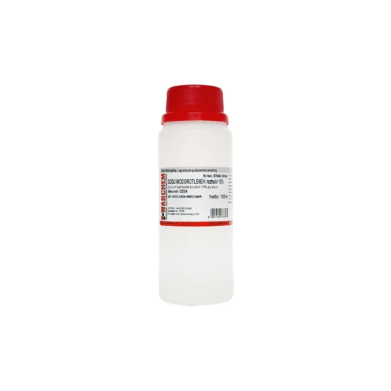 SODIUM HYDROXIDE Lösung 10% - CZDA 100ml WARCHEM