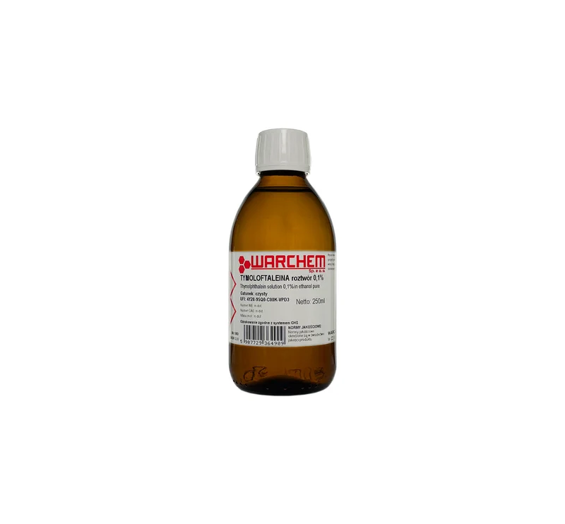 TYMOLOFTALEIN Lösung 0,1% 250ml WARCHEM