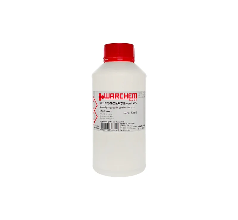 SODIUM HYDROSULPHATE Lösung 40% - rein 500ml WARCHEM