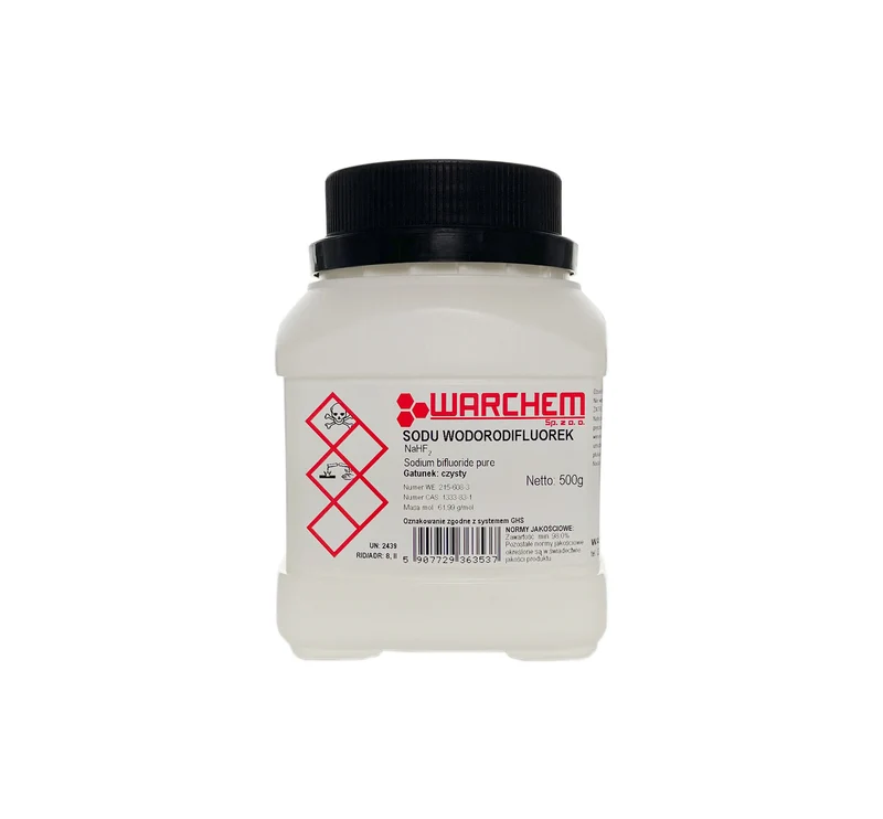 SODIUM HYDROGENIFluorid - rein 500g WARCHEM