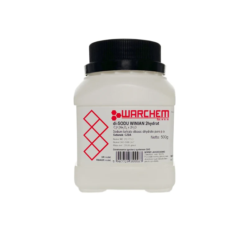 Natriumtartarat 2-hydrat - CZDA 500g WARCHEM