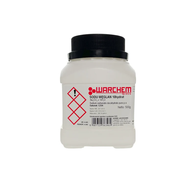 SODIUMKARBONAT 10hydrat - CZDA 500g WARCHEM
