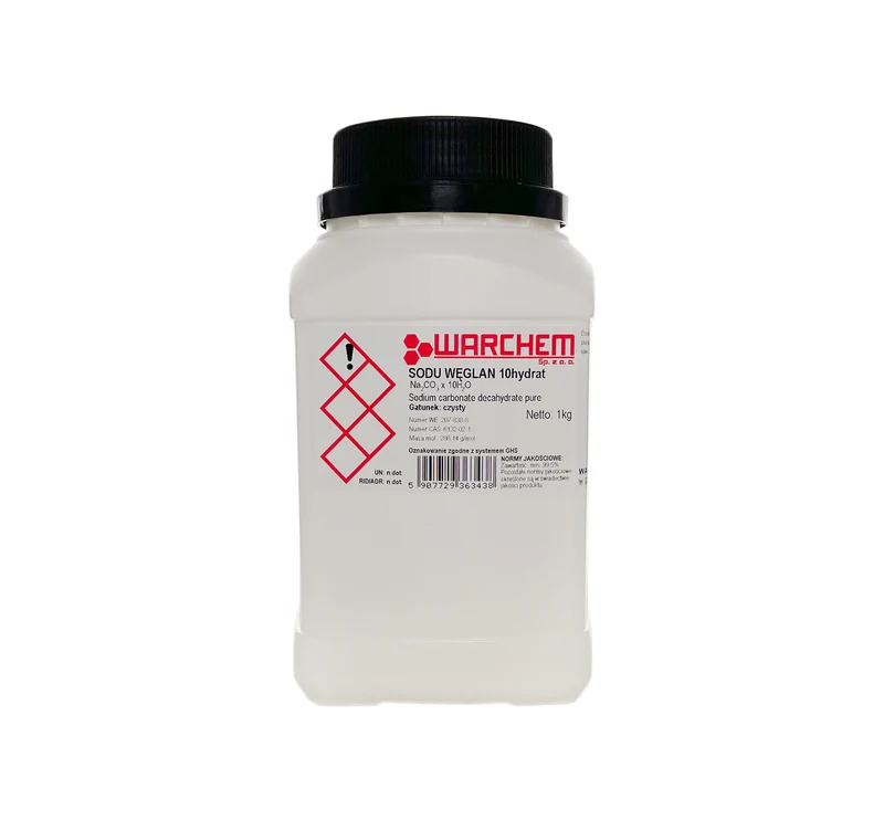SODIUM CARBONATE 10hydrate - rein 1kg WARCHEM