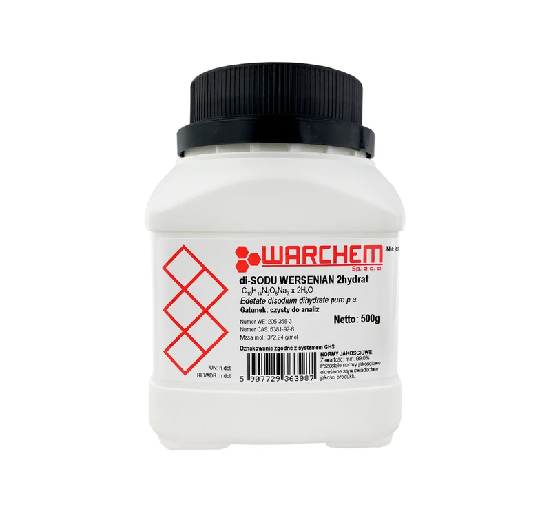 EDTA 2-Hydrat - CZDA 500g WARCHEM