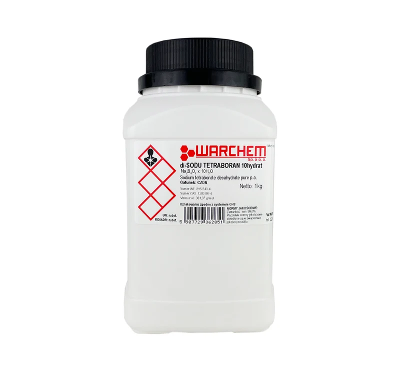 Natriumtetraborat 10hydrate (BORAKS) - CZDA 1kg WARCHEM