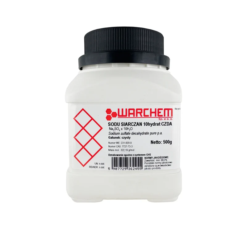 Natriumsulfat 10hydrat - CZDA 500g WARCHEM