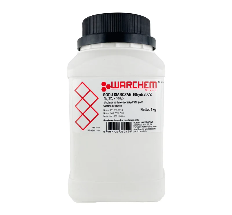 SODIUM SULPHATE 10hydrate - rein 1kg WARCHEM