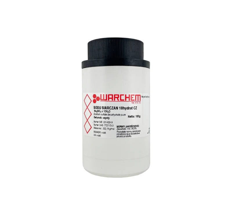 SODIUM SULPHATE 10hydrate - rein 100g WARCHEM