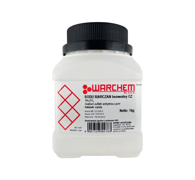 SODIUM SULPHATE wasserfrei - rein 1kg WARCHEM