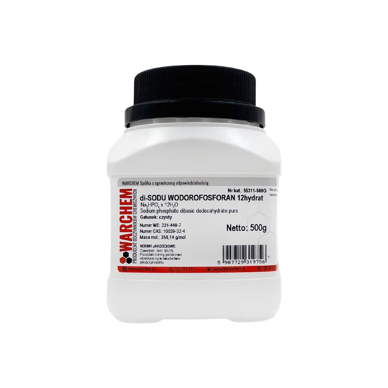 di-SODIUM HYDROGEN PHOSPHATE 12hydrate - rein 500g WARCHEM
