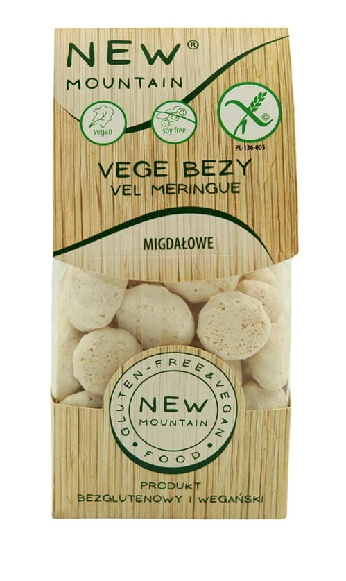 Vegane glutenfreie Mandelkerne 70 g - NEW MOUNTAIN