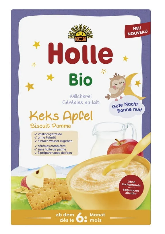 CEREALES CUISEES SANS SUCRE A PARTIR DE 6 MOIS BIO 250 g - HOLLE