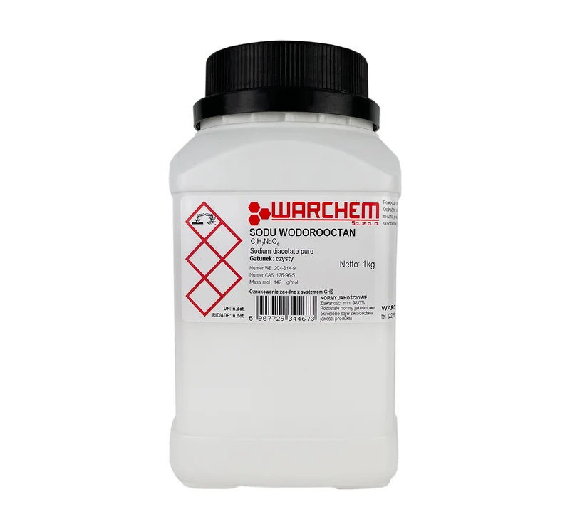 SODIUM HYDROCETATE - rein 1kg WARCHEM