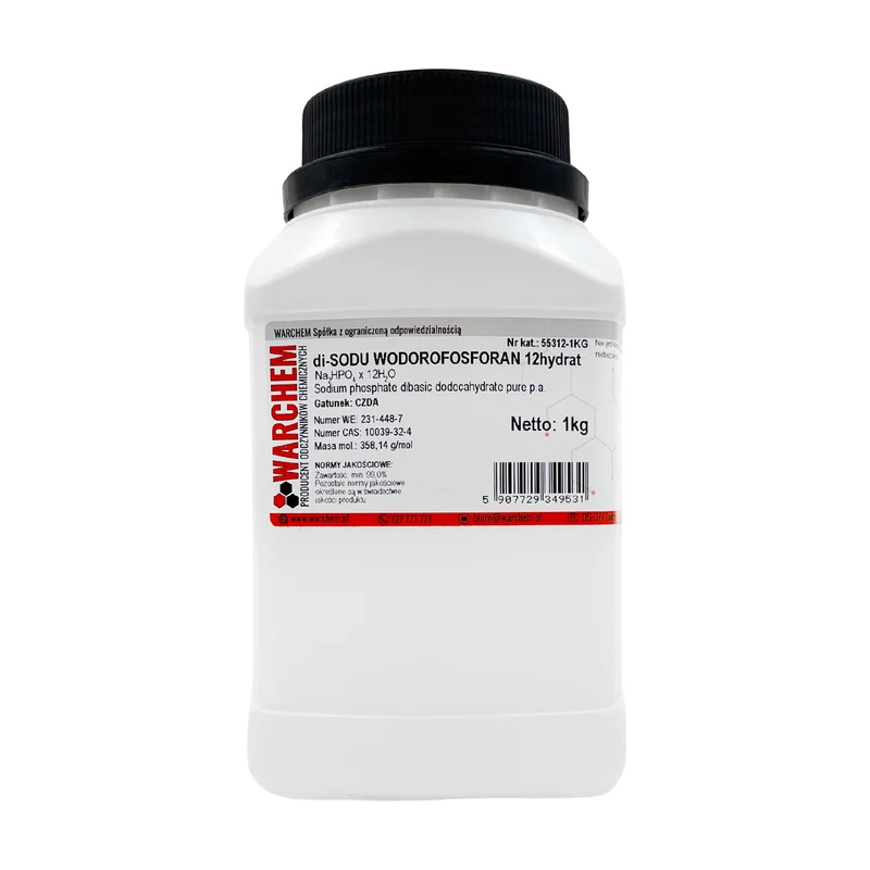 di-SODIUM HYDROGEN PHOSPHATE 12hydrate - CZDA 1kg WARCHEM