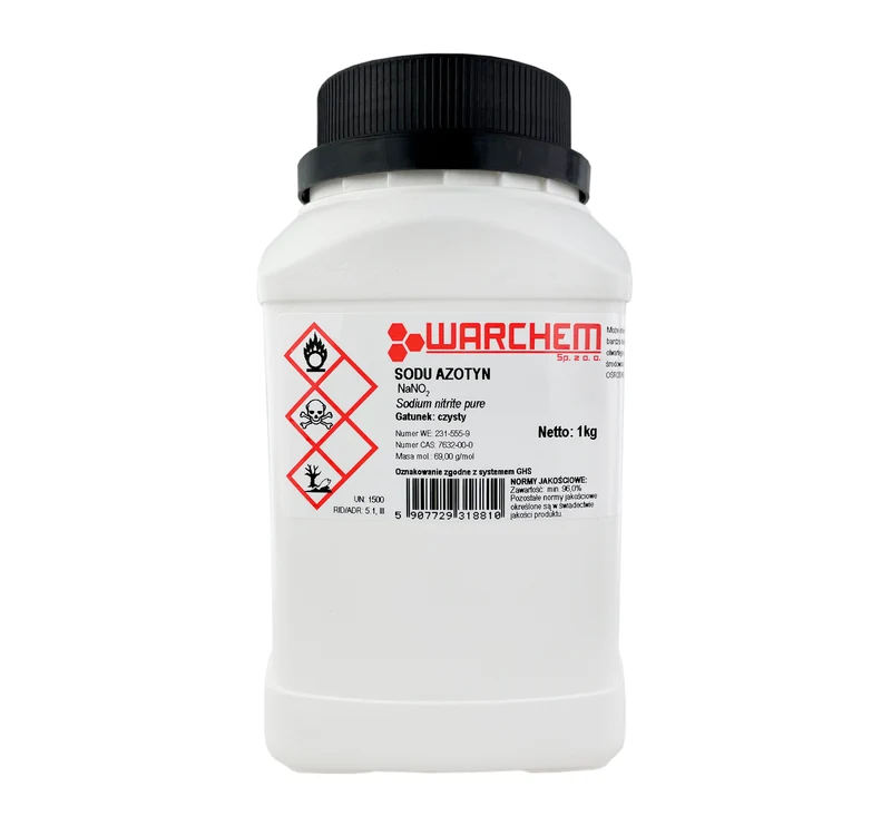 SODIUM NITRITIUM - rein 1kg WARCHEM